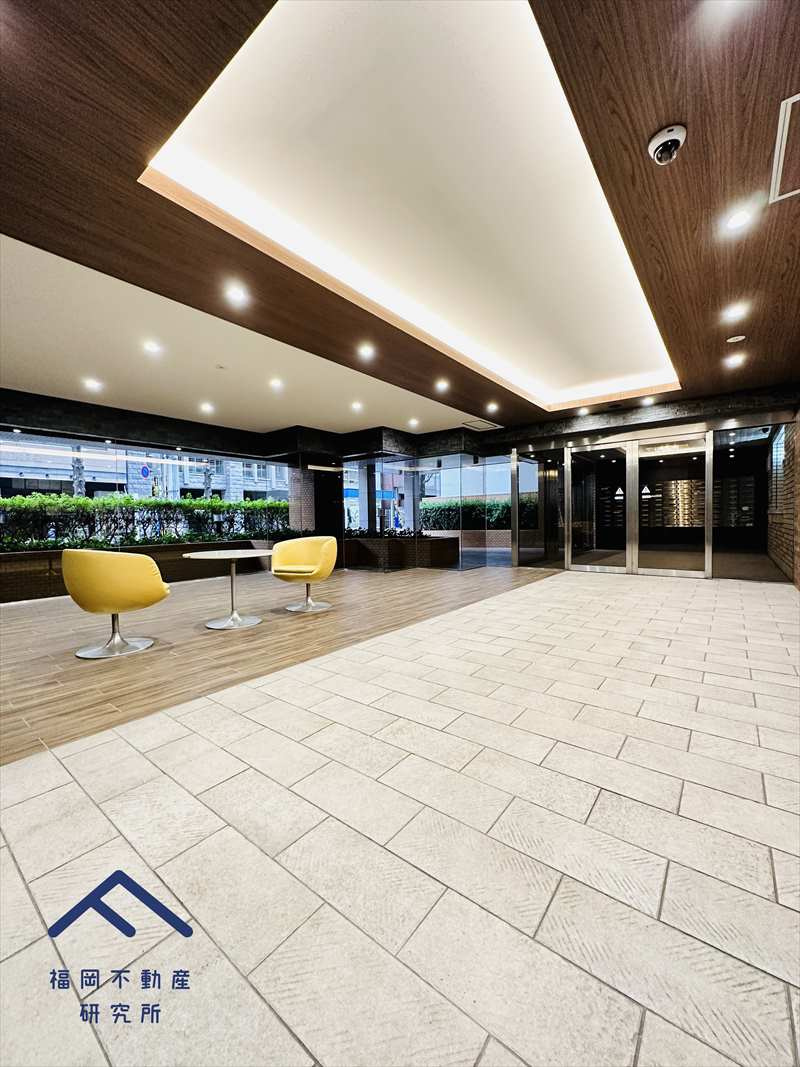 ダイアパレス博多駅前のエントランス