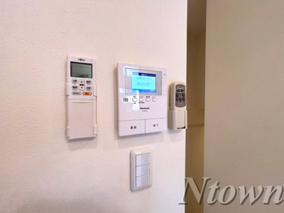 【セキュリティ】 | ルノンキュール | モニター付きインターホンです