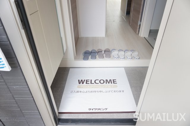グランフォレMⅠの玄関