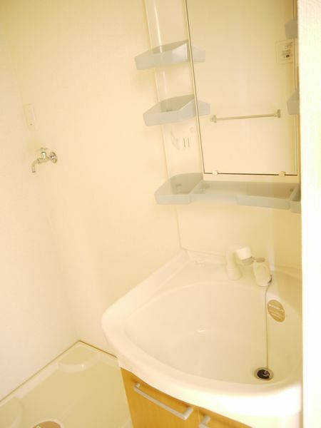 ブランドールの洗面所