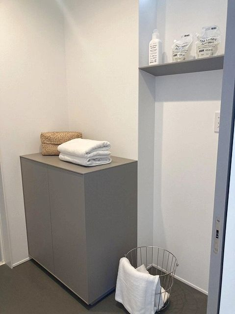 高知市朝倉甲　新築戸建ての脱衣所