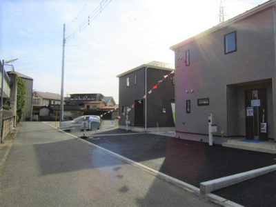 【前面道路含む現地写真】 | クレイドルガーデン甲府市国母第2 | 前面道路含む現地写真です