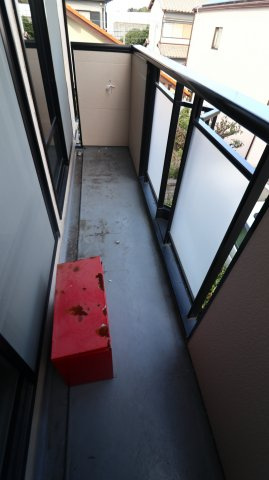 サンビレッジ竹内のバルコニー