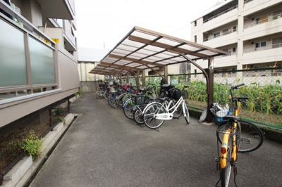 【その他共用部分】 | メゾンスミ | ☆屋根付き駐輪場☆