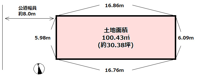 三田市中町 土地