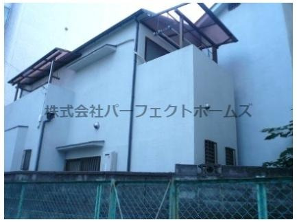 岡東町テラスの外観|落ち着いた雰囲気の外観です