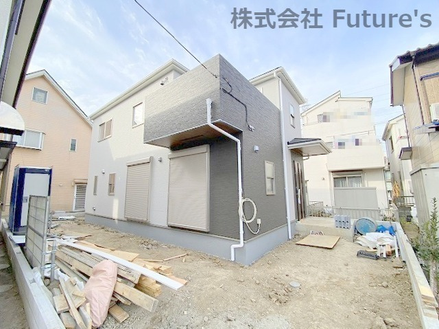 八潮市中央４丁目　新築戸建　全１棟の外観|八潮市中央4丁目・新築戸建・全1棟・小学校徒歩6分！是非一度内覧にお越しくださいませ！