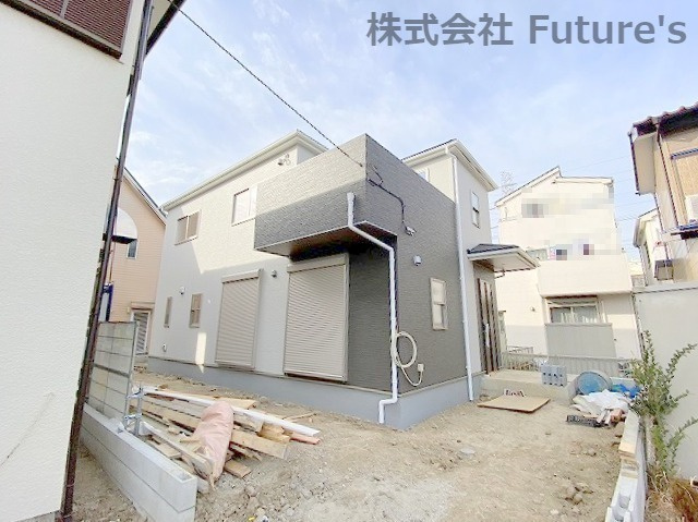 八潮市中央４丁目　新築戸建　全１棟の外観|八潮市中央4丁目・新築戸建・全1棟・小学校徒歩6分！是非一度内覧にお越しくださいませ！