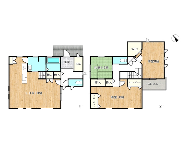 【間取り】 | 姫路市御立東1丁目／中古戸建