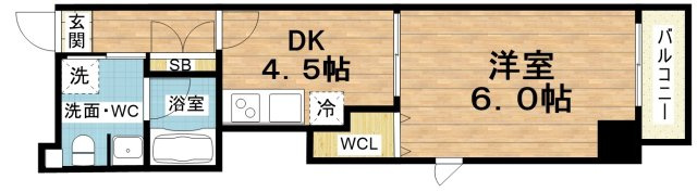 【間取り】 | ラ・フォーレ天満橋