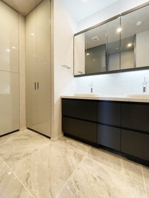 【洗面所】 | プレミストタワー白金高輪