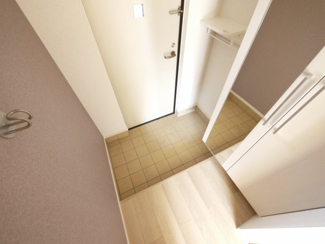 ルナ　ハイツⅡの玄関|きれいな玄関です