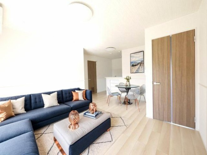 ルナ　ハイツⅡの居間・リビング|CGで家具等を配置したもので家具等は含まれません