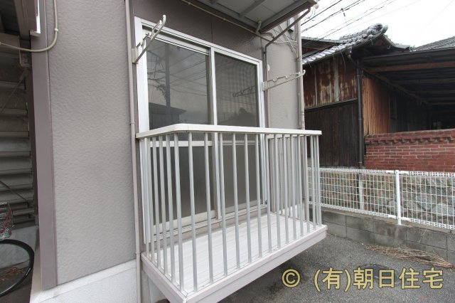 サンシャイン．ヴィラＥのバルコニー