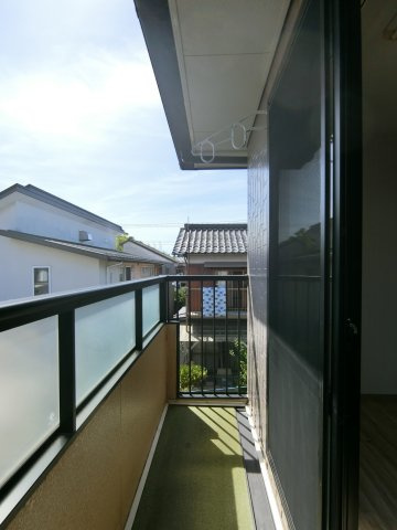 サンライフ門脇Bのバルコニー