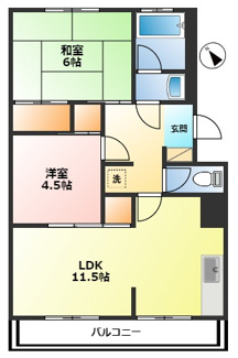 【間取り】 | サンモール鳥居
