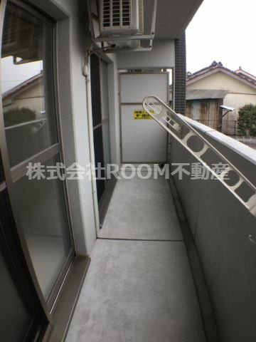 Sun　forestのバルコニー|外からの目が気にならないバルコニーで洗濯物が干せます