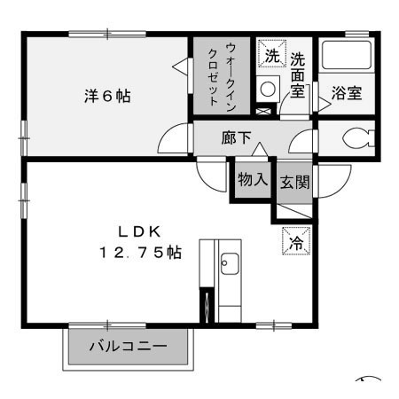 【間取り】 | ブルート　Ｂ