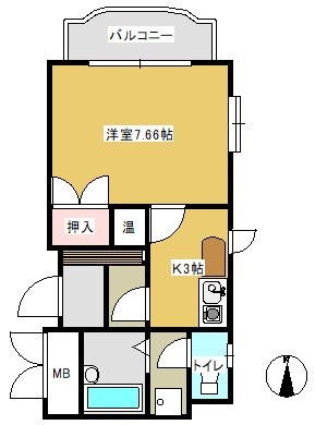 リーベンハォス【10,000円キャッシュバック対象物件】の間取り