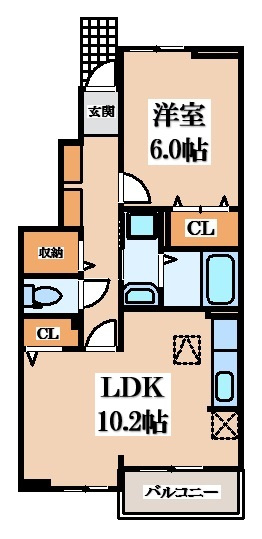 【間取り】 | ヴェルデブリッサⅡ