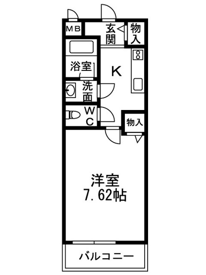 【間取り】 | カルティエ ３Ｍ