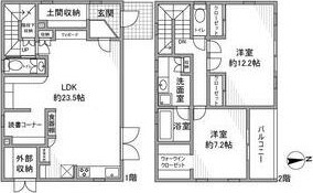 桃山町2丁目戸建　　刈谷市近郊の賃貸はクラスホーム刈谷店の間取り