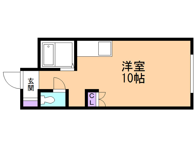 ハイツTATの間取り