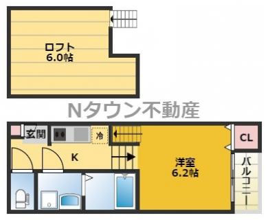 【間取り】 | アルメリアⅡ | 間取りです