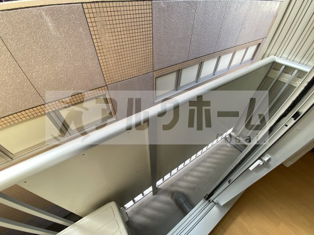 ホープハウスのバルコニー