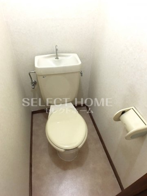 【トイレ】 | クレセントＳＡＫＵＲＡＩ　Ｂ | 落ち着いた色調のトイレです