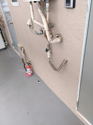 【設備】 | コーポプラムN | 洗濯機置き場