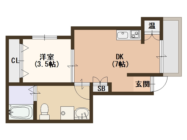 【間取り】 | セントラルTAMADE88