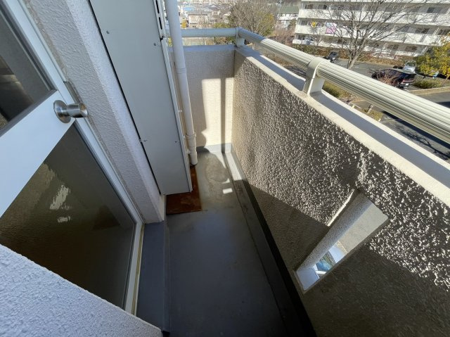 成田市玉造７丁目の賃貸マンションのバルコニー