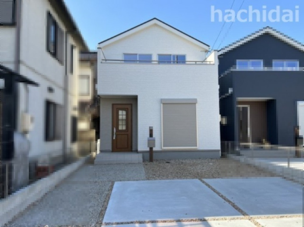 碧南市坂口町新築戸建　1号棟の外観|碧南市坂口町3丁目新築戸建1号棟写真です。2023年3月撮影