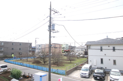 バルコニーからの景色♪