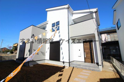 【外観】 | 太田市東長岡町　新築住宅 | 【1号棟】全居室南向きの陽当り良好な4LDK新築住宅☆