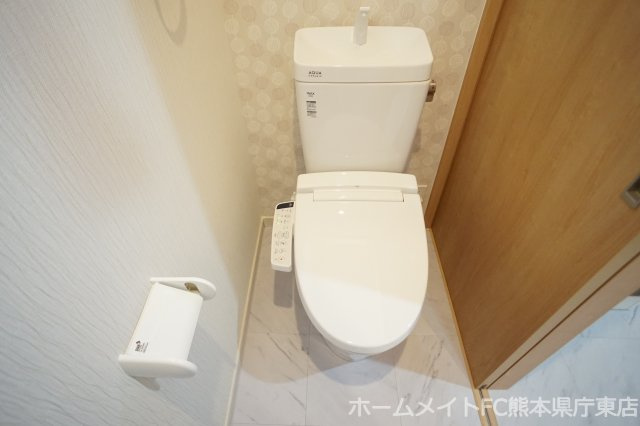 熊本市東区榎町のアパートのトイレ