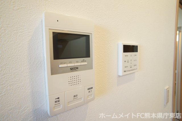 熊本市東区榎町のアパートのセキュリティ