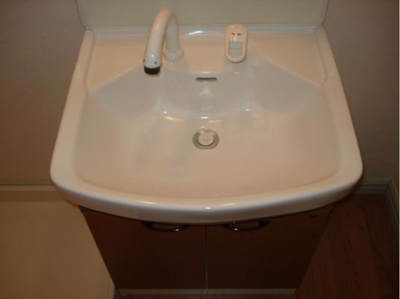 【独立洗面台】 | スプリングチェリーⅡ | ※同物件・反転タイプの写真です。