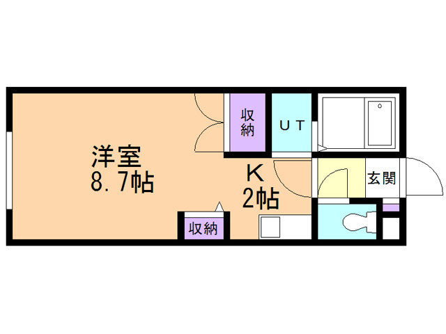 リジェ中島の間取り