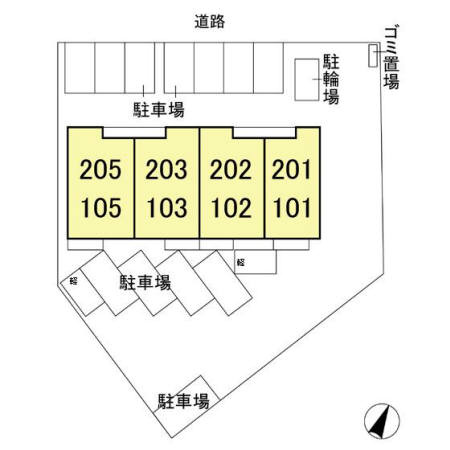 Elan（エラン）の区画図