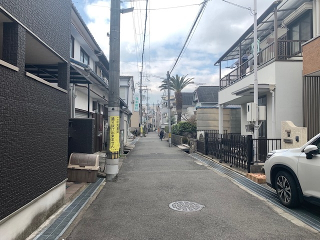 尼崎市大庄西町１丁目の一棟マンションの周辺