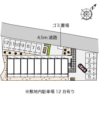 【駐車場】 | リバーサイド赤野