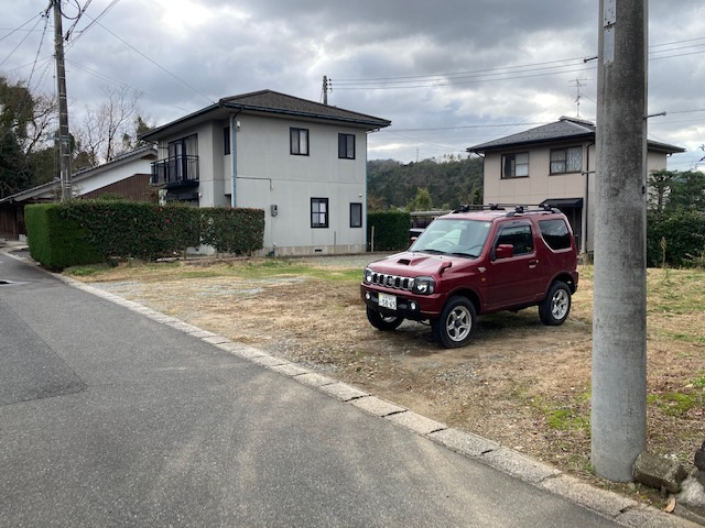 鳥取市上原土地の外観