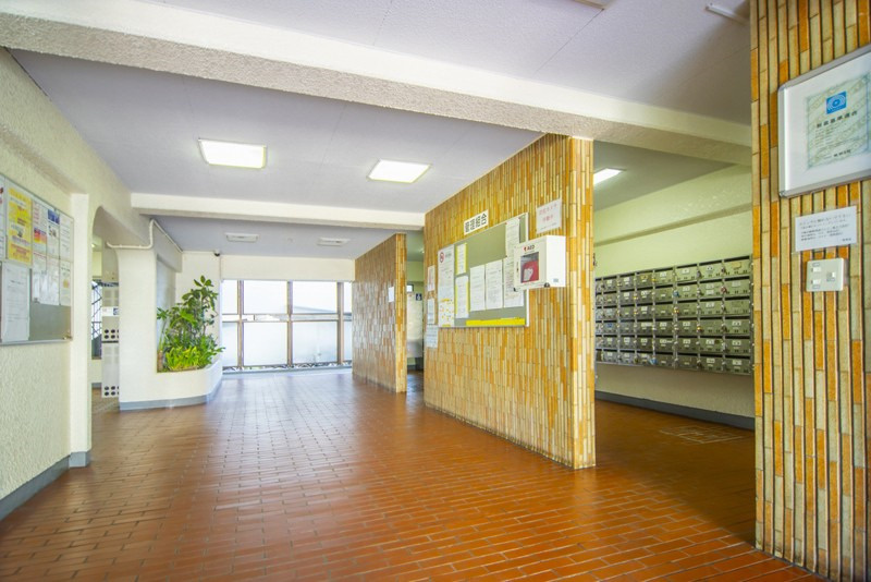 仲介手数料無料　日商岩井亀戸マンション　6階　リノベーション済のエントランス