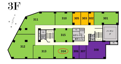 【区画図】 | グリーンシャポービル