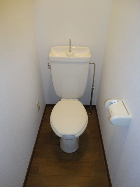 ハイツサンリバーⅤのトイレ|清潔感のあるトイレです