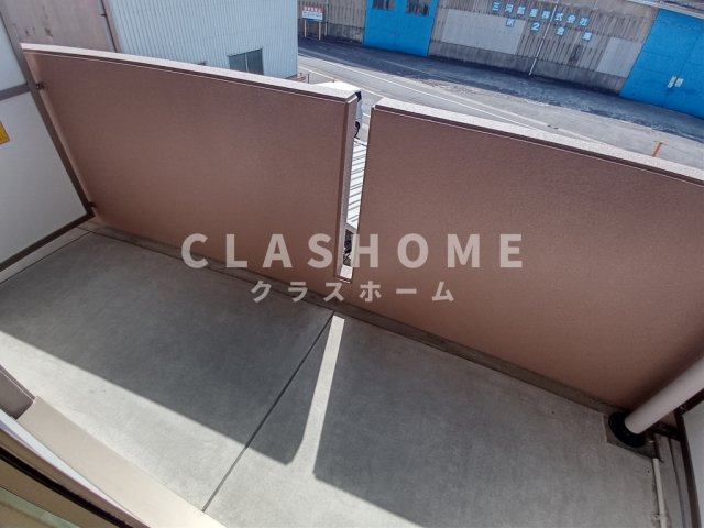 CasaⅠ　刈谷市近郊の賃貸はクラスホームのバルコニー|同物件の別部屋になります。