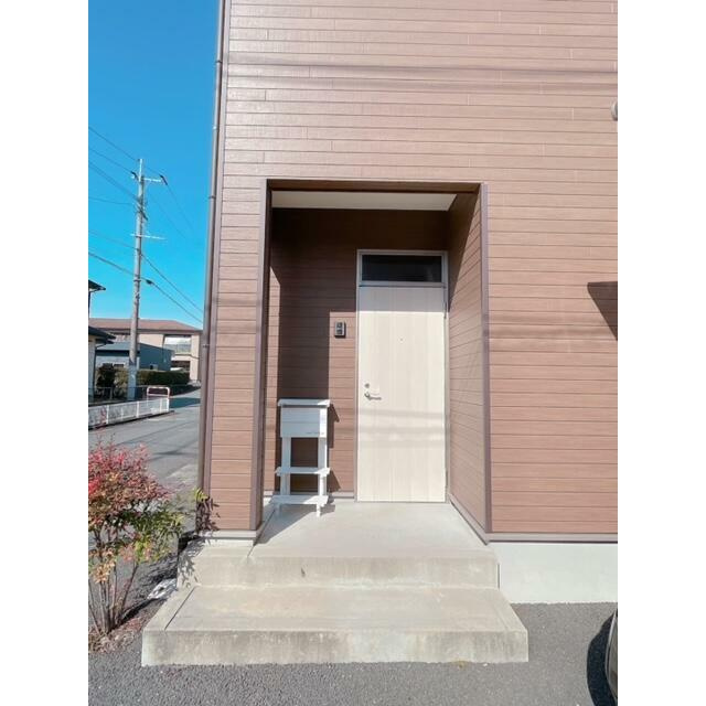 熊本市中央区出水７丁目の一戸建ての玄関