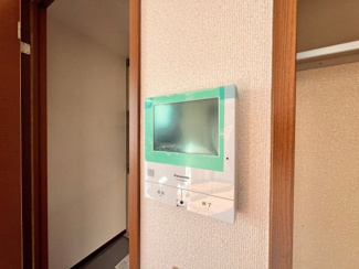 【セキュリティ】 | セラヴィⅡ | 録画機能付き新品パナソニック製5インチモニター付インターホン